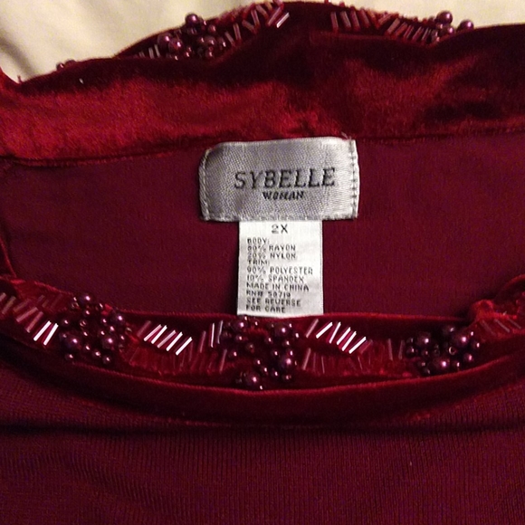 Free with any purchase Women's Sybelle sequin boatneck sweater - Picture 2 of 7